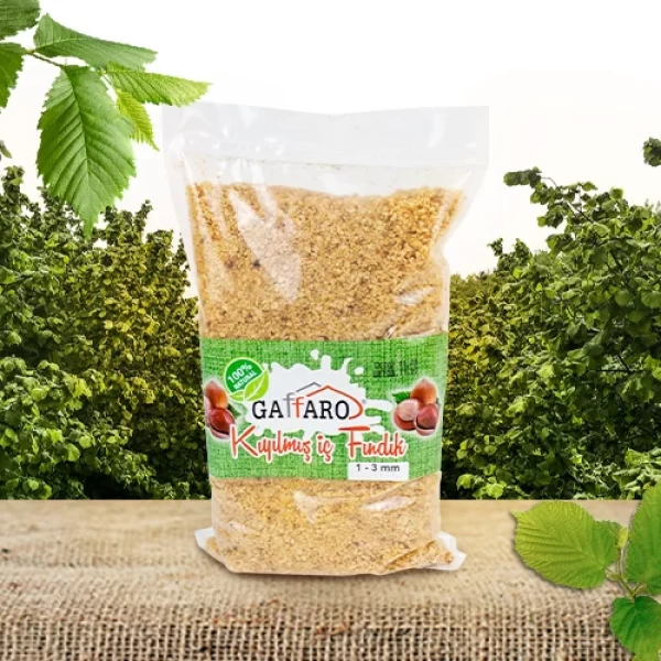Kıyılmış Fındık 1-3 mm 500 Gr