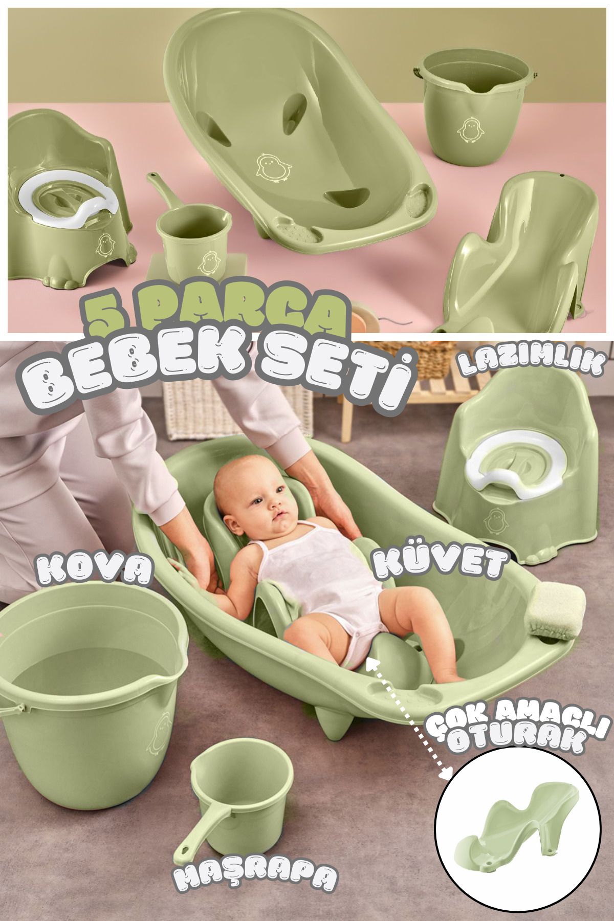 AİLE BEBEK SETİ QZ666A