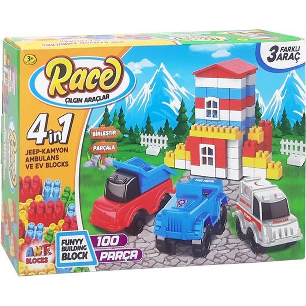 ANT BLOCKS 100 PARÇA CITY SET ANT011