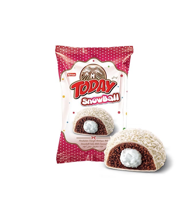 ELVAN TODAY SNOWBALL HİNDİSTAN CEVİZLİ KEK 35 GR