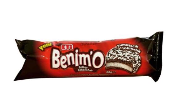 ETİ BENİMO BİTTER ÇİKOLATALI 80 GR