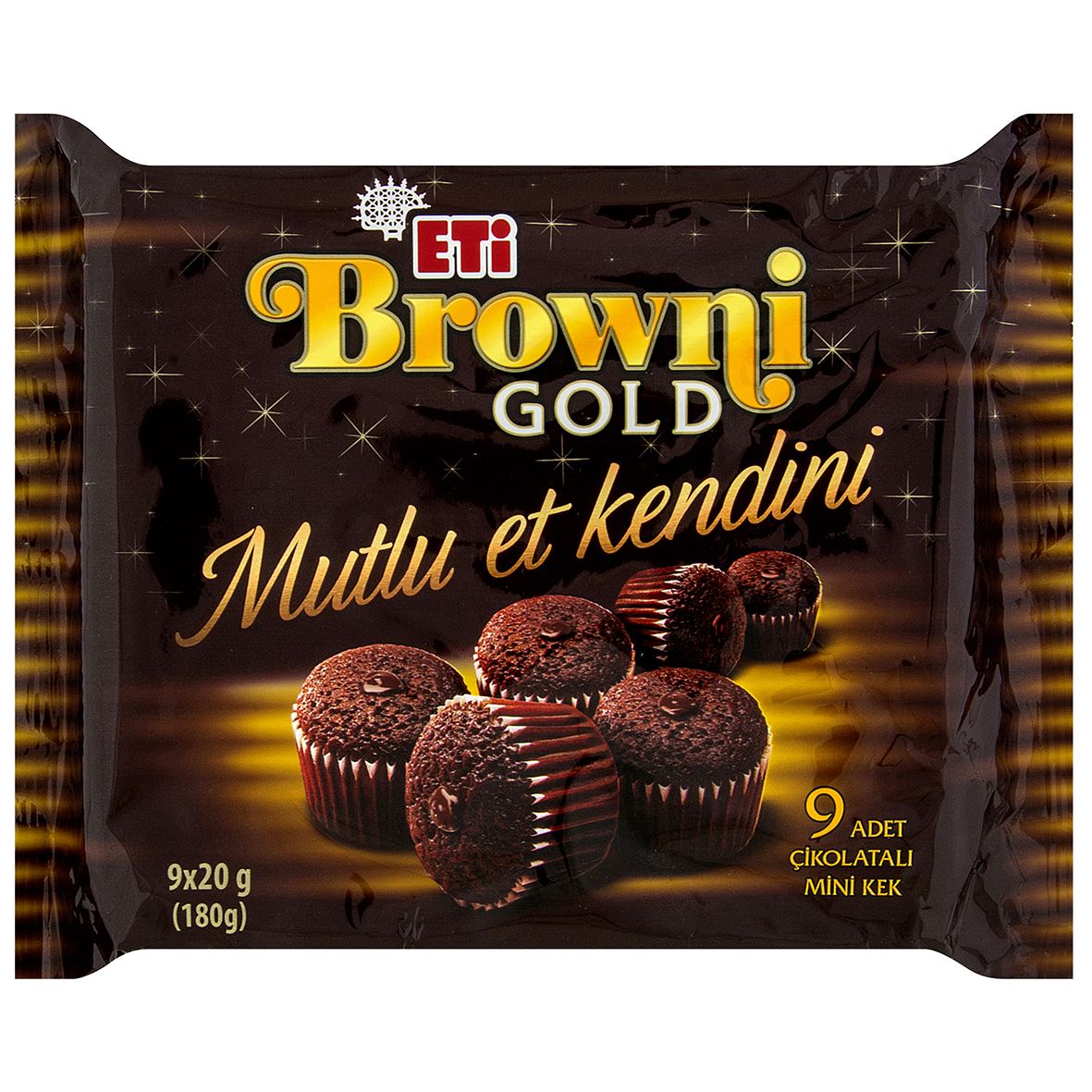 ETİ BROWNİ GOLD KAKAOLU MİNİ 180 GR