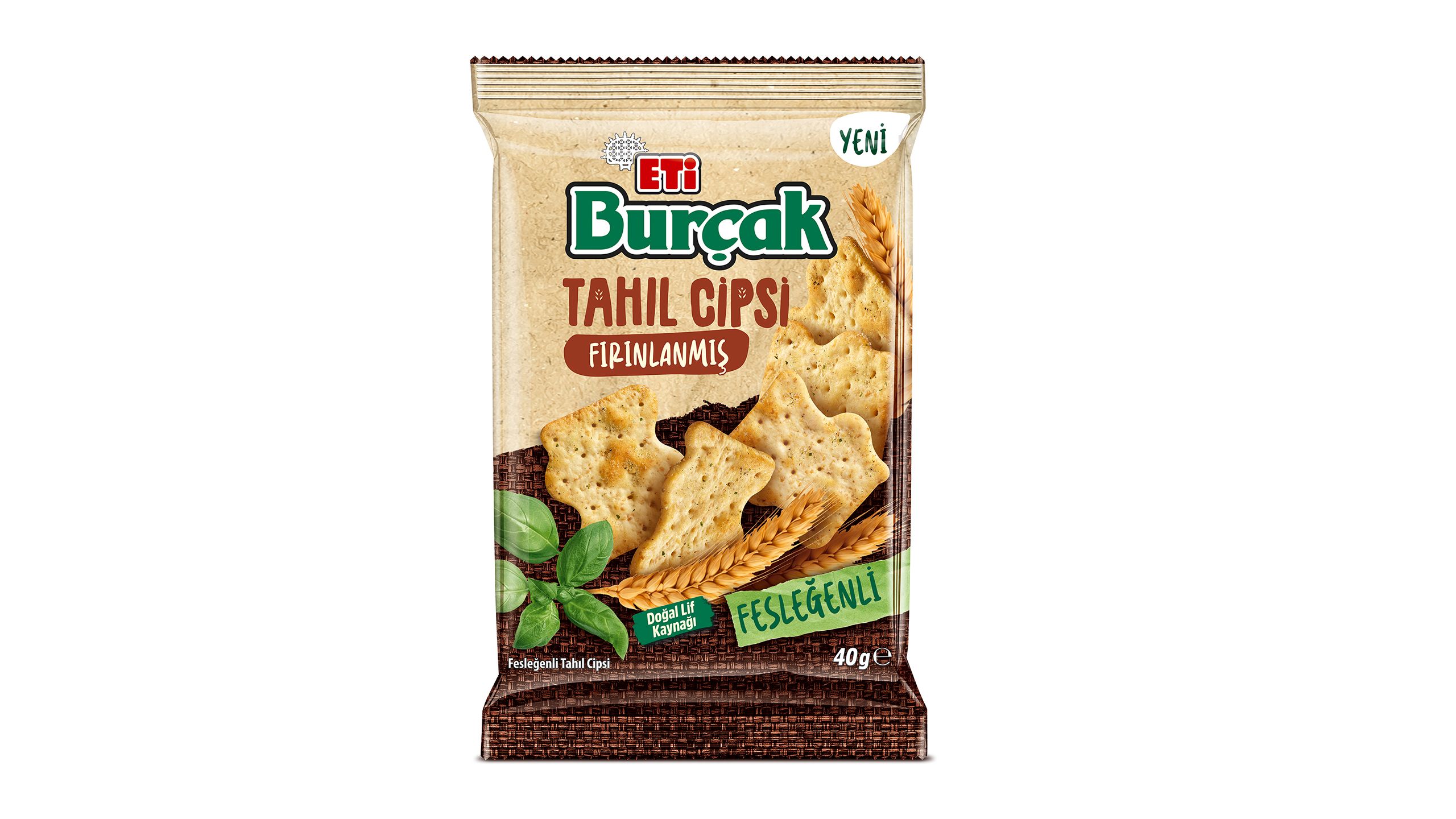 ETİ BURÇAK FIRINLANMIŞ TAHIL CİPSİ FESLEĞENLİ 30 GR
