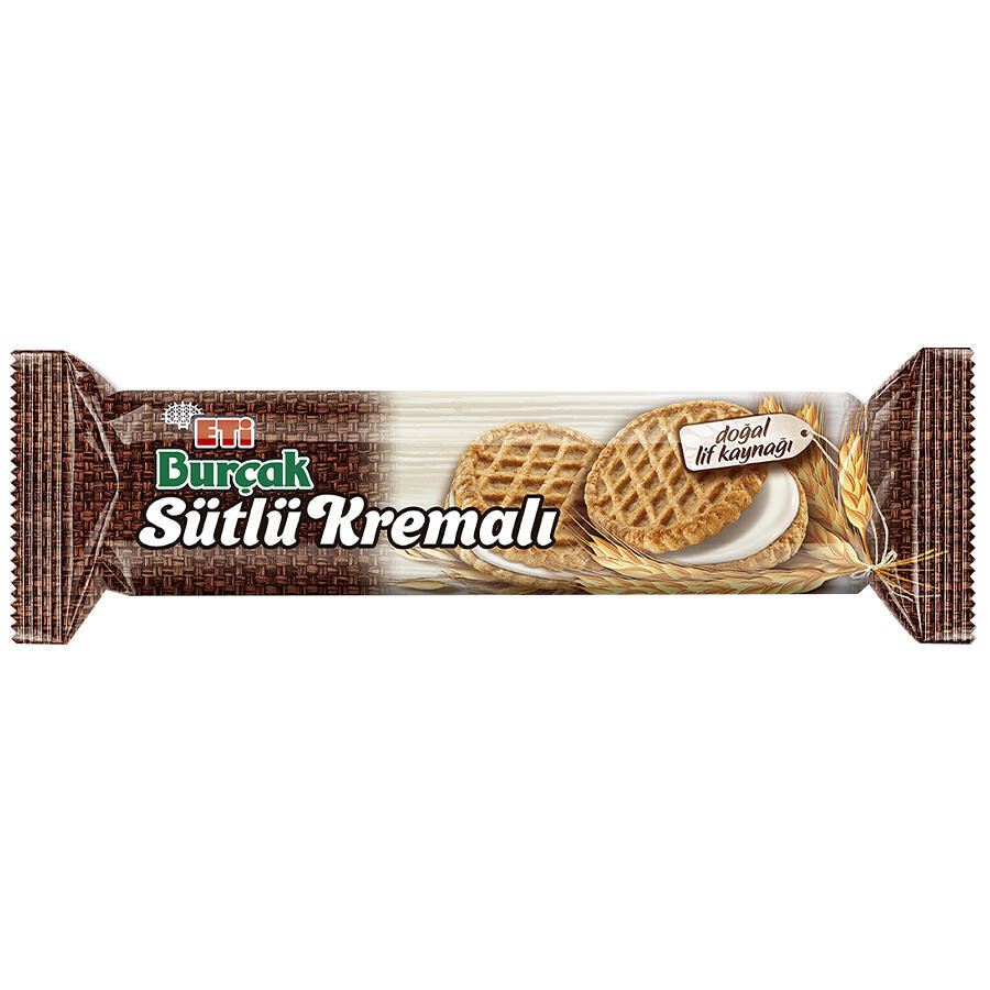 ETİ BURÇAK SÜTLÜ KREMALI 100 GR