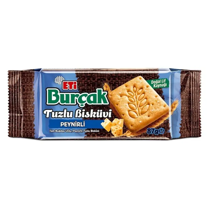 ETİ BURÇAK TUZLU PEYNİRLİ BİSKÜVİ 87 GR