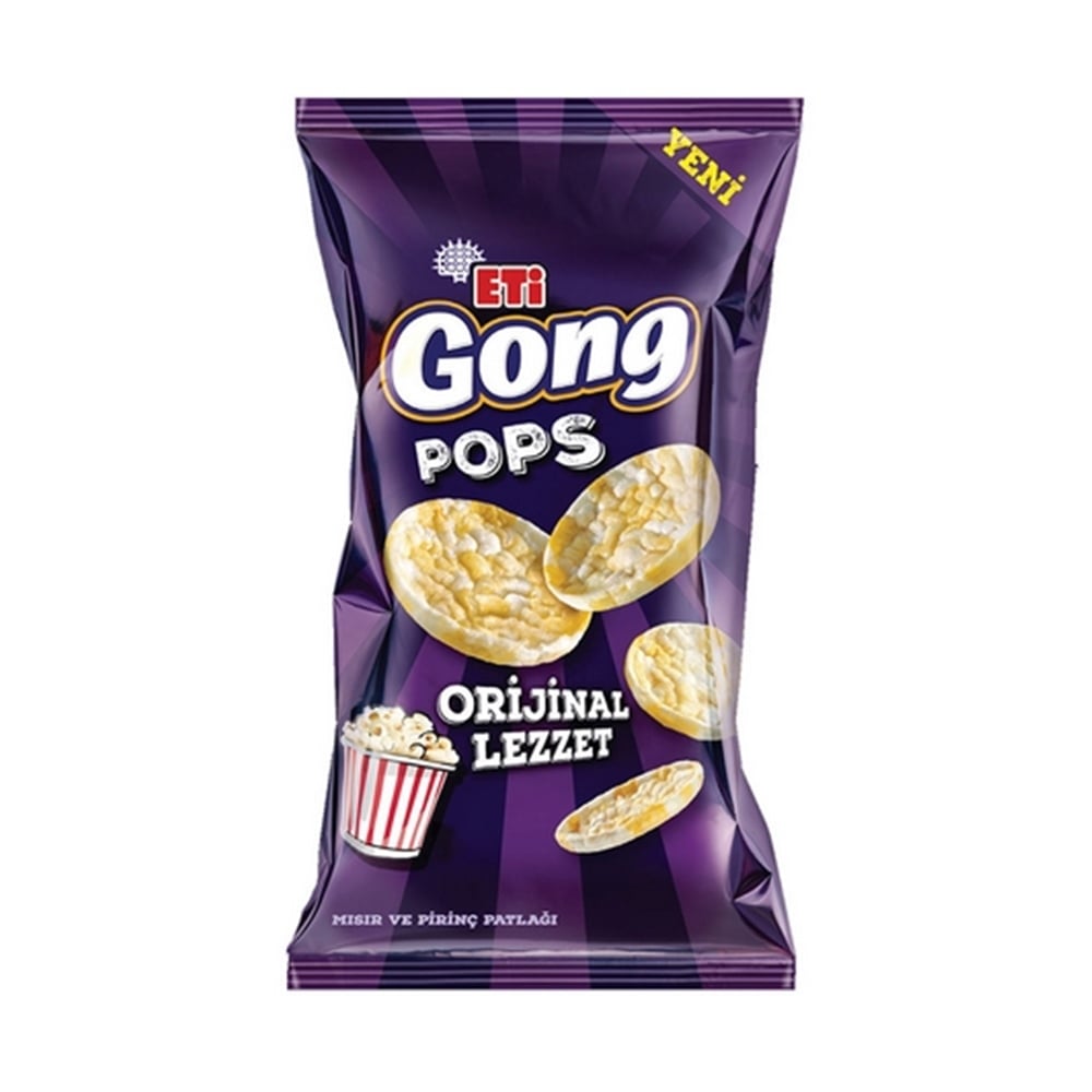 ETİ GONG POPS MISIR PATLAĞI 80 GR