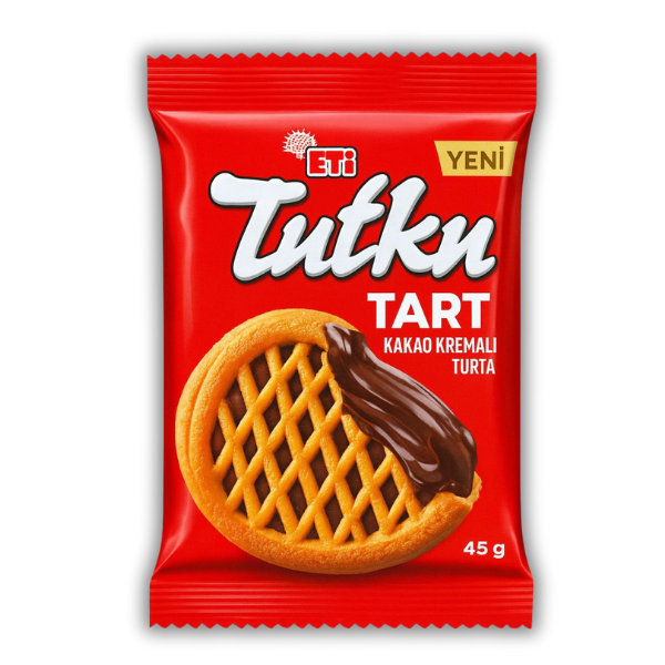 ETİ TUTKU TART  KAKAO KREMALI TURTA 45 GR