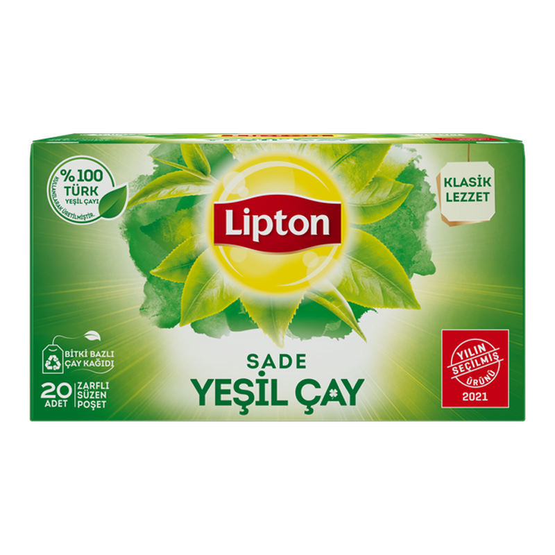 LİPTON OSMANTUS ÇİÇEK BAHÇESİ YEŞİL ÇAY 18 ADET 27 GR 