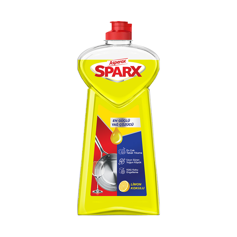 ASPEROX SPARX LİMON KOKULU BULAŞIK DETERJANI 1200 ML