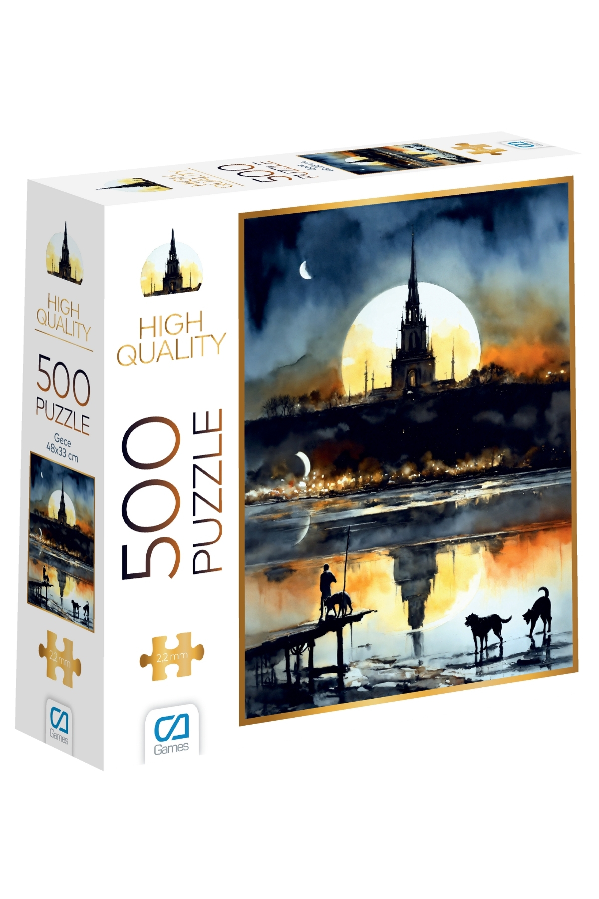 CA GAMES GECE PUZZLE 500  CA500-7520