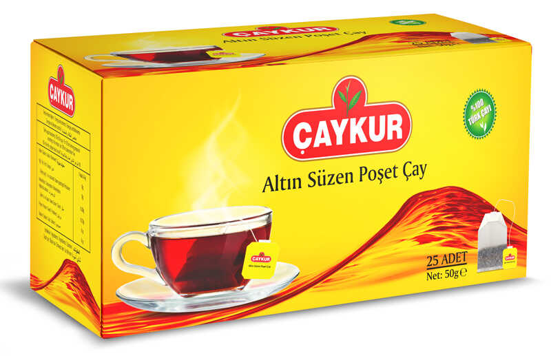 ÇAYKUR ALTIN SÜZEN DEMLİK ÇAY 40 ADET