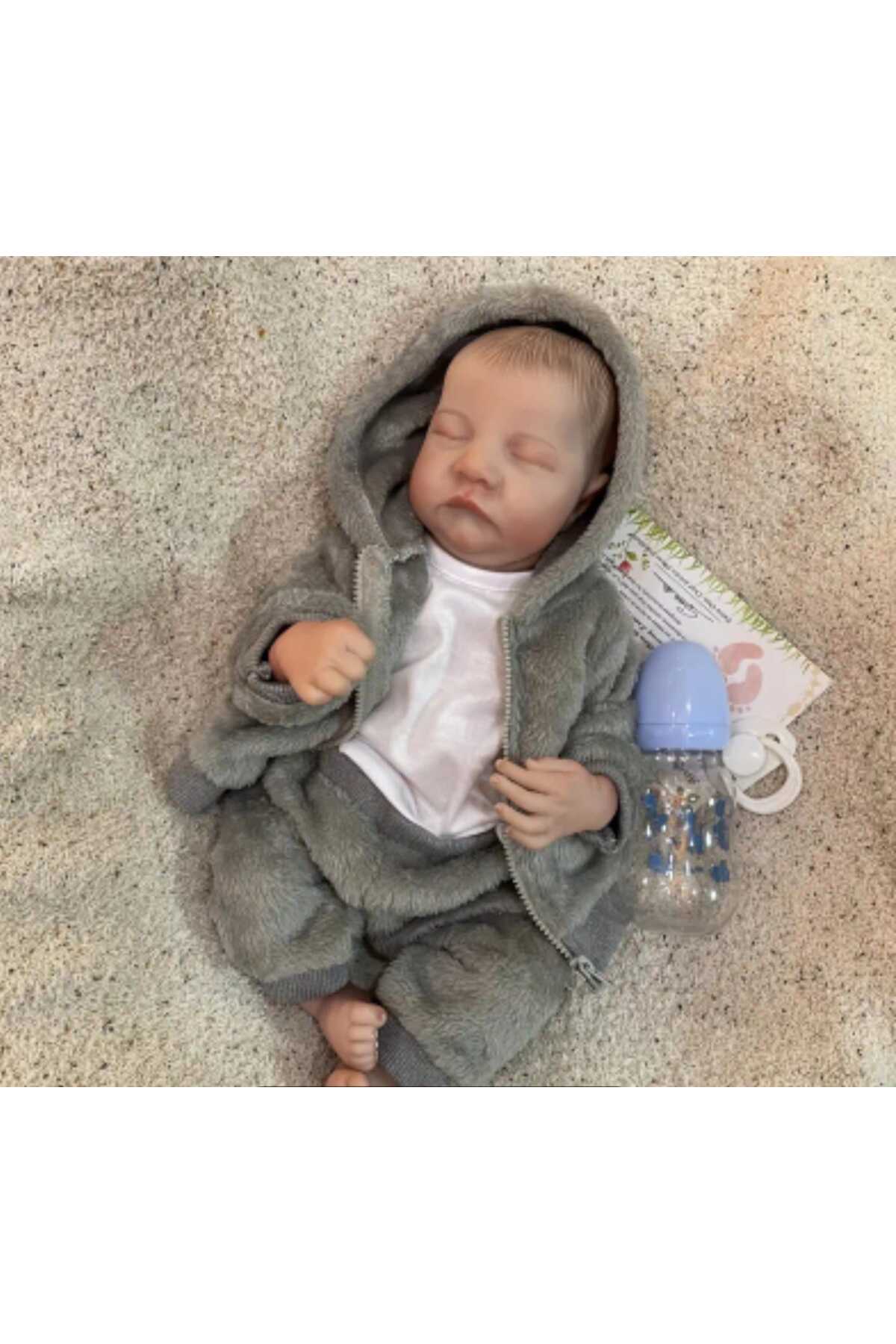 ÇEKÇEKLİ UYKUCU BEBEK JSD366-4