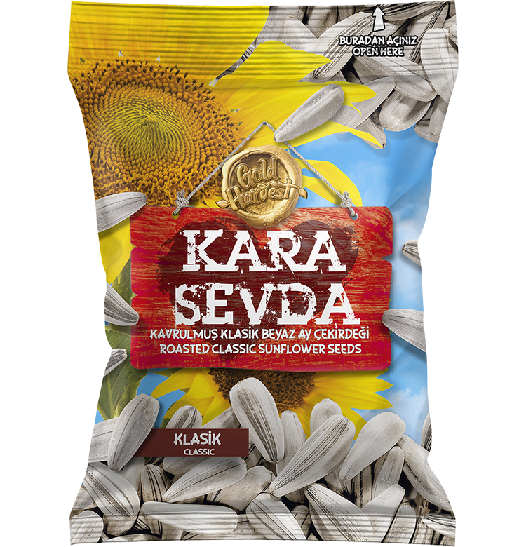 KARA SEVDA KLASİK TUZLU ÇEKİRDEK 180 GR