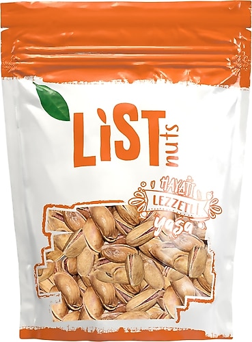 LIST NUTS TUZLU KAVRULMUŞ ANTEP FISTIĞI 40 GR