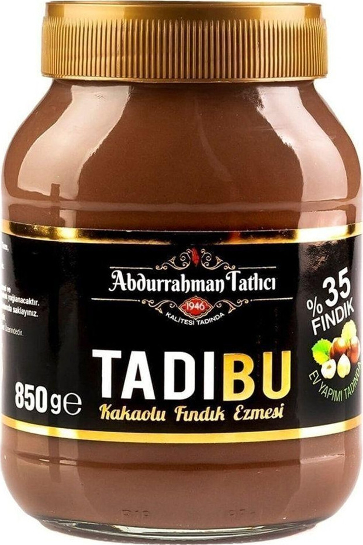 A.TATLICI  TADIBU KAKAOLU FINDIK EZMESİ 850 GR
