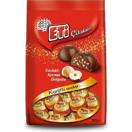 ETİ FINDIKLI ÇİKOLATA 300 GR