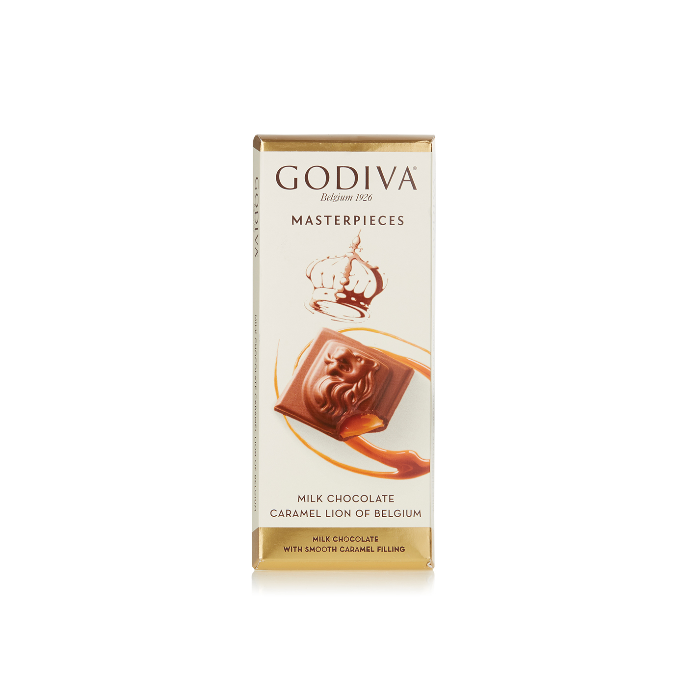 GODİVA SÜTLÜ KARAMELLİ TABLET ÇİKOLATA 86 GR 