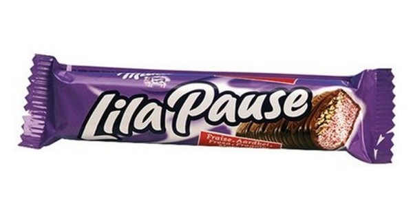 MİLKA LİLA PAUSE ÇİLEKLİ ÇİKOLATA 34 GR