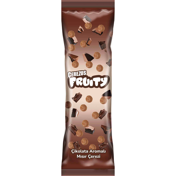 ÇEREZOS FRUITY ÇİKOLATA AROMALI MISIR ÇEREZİ 26 GR