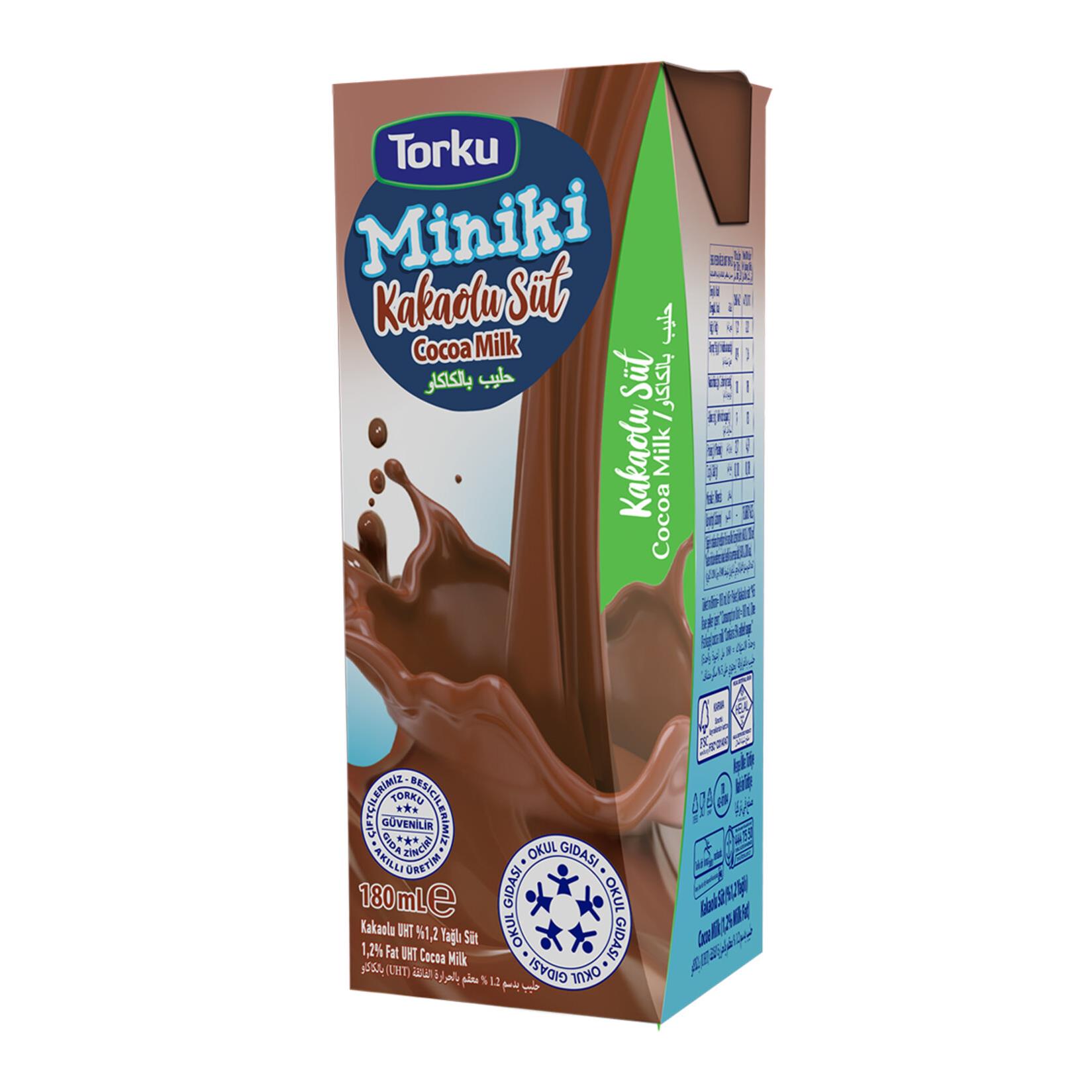 TORKU MİNİKİ  KAKAOLU SÜT 180 ML