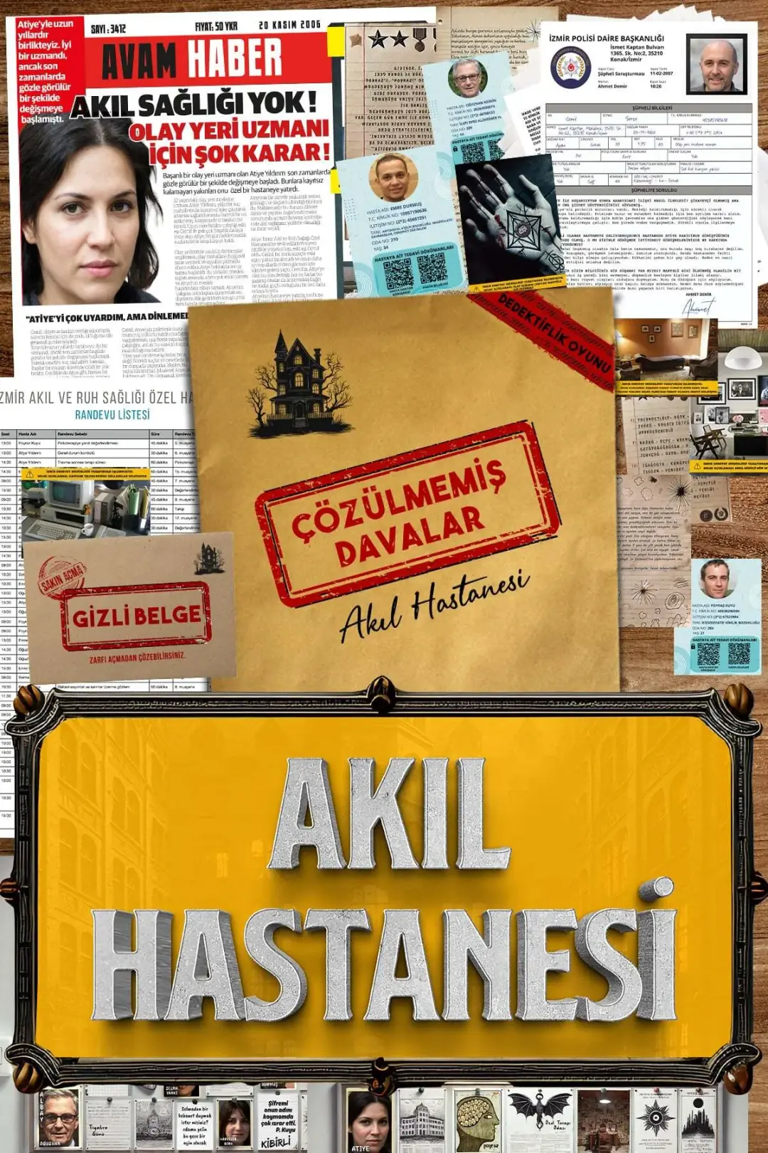 ÇÖZÜLMEMİŞ DAVALAR AKIL HASTANESİ