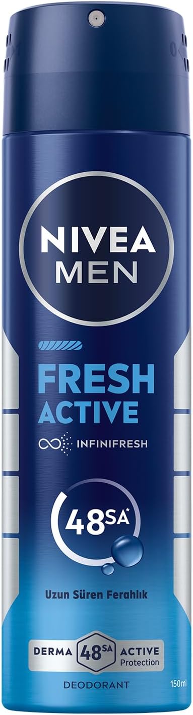 NIVEA MEN 48 SAAT UZUN SÜREN FERAHLIK  DEODORANT 150 ML