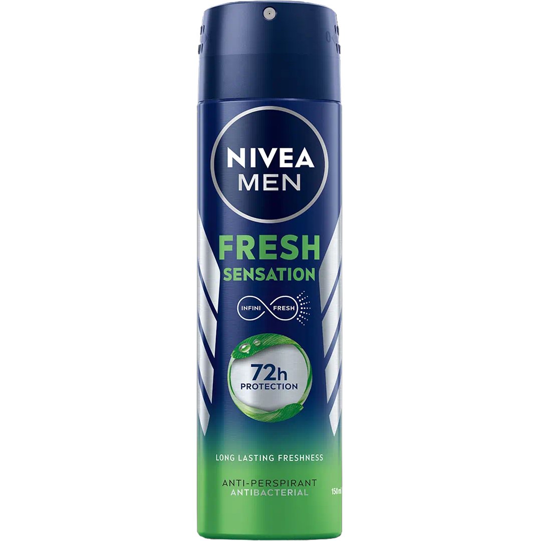 NIVEA MEN 72 SAAT UZUN SÜREN FERAHLIK  DEODORANT 150 ML