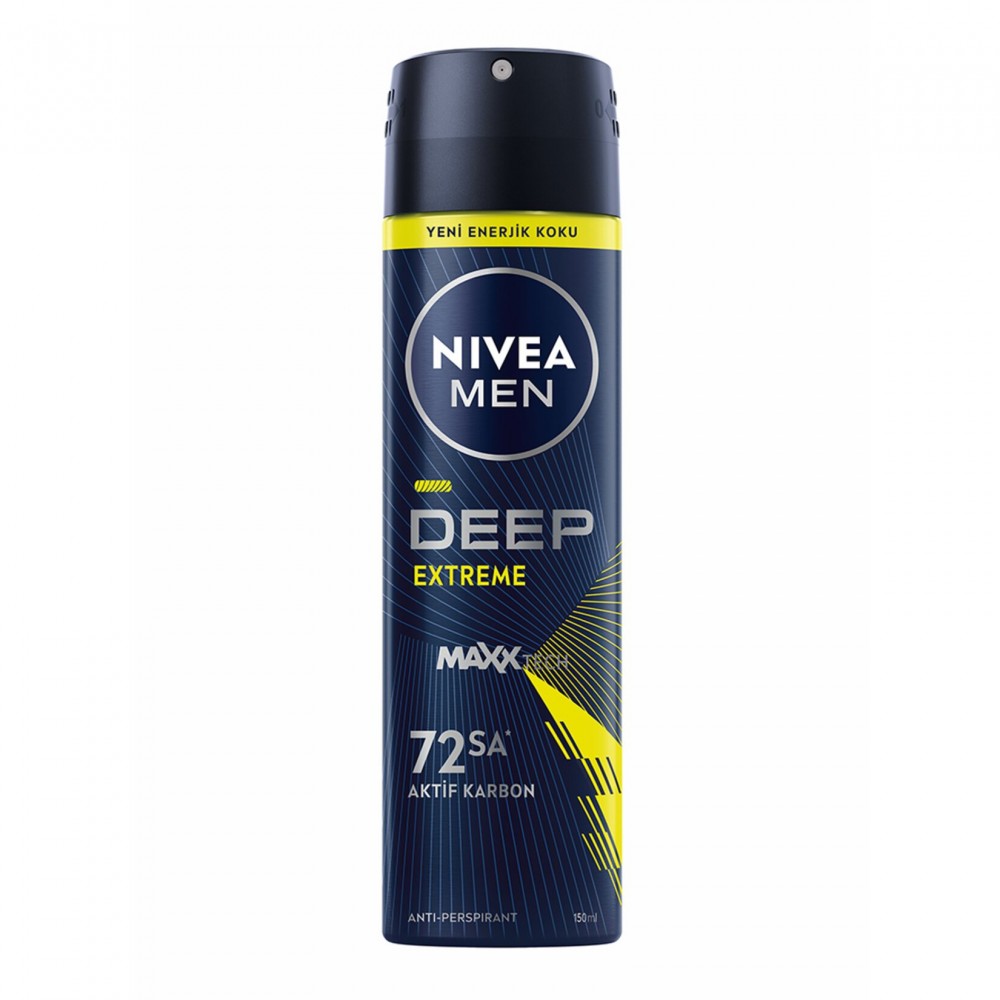 NIVEA MEN DEEP EXTREME 72 SAAT 150 ML