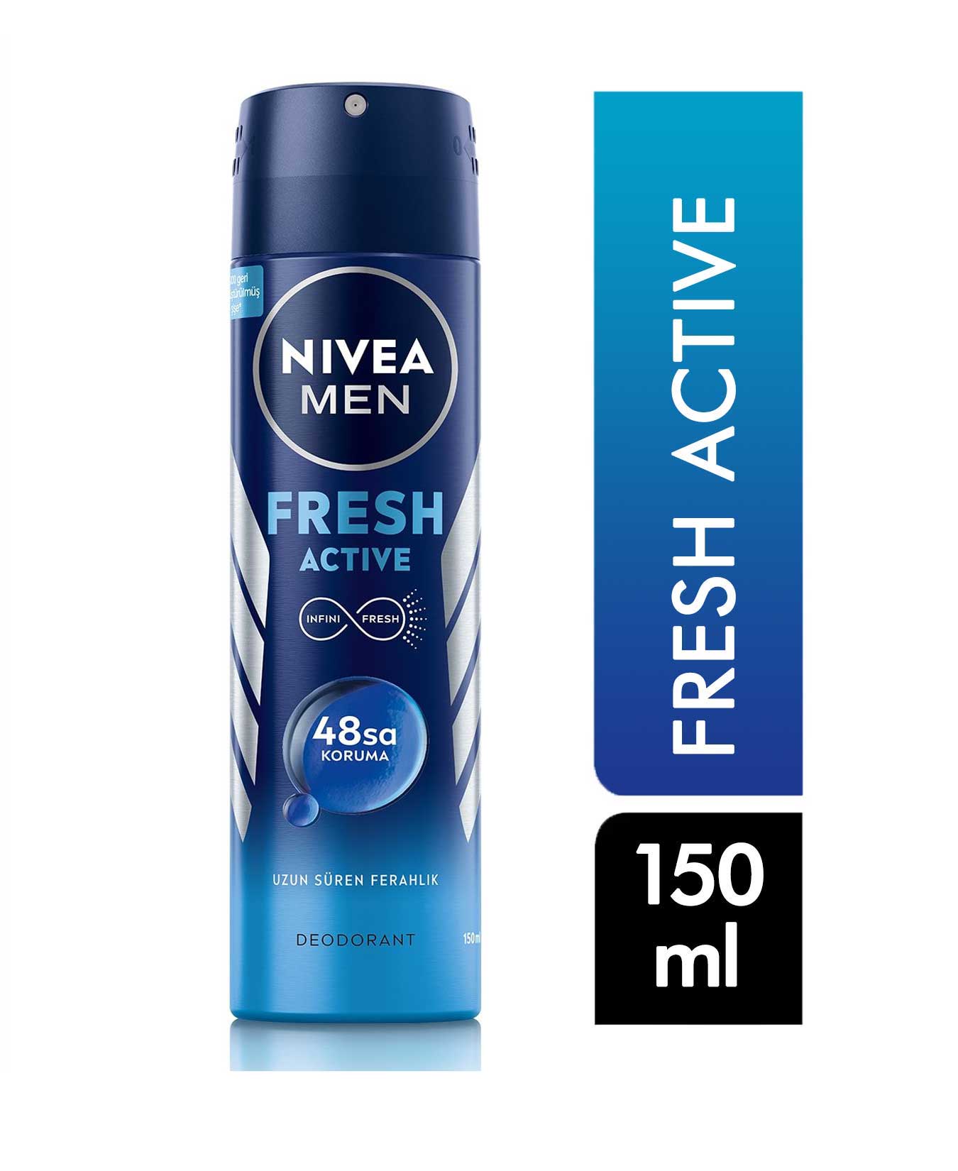 NIVEA MEN FRESH ACTIVE 48 SAAT 150 ML