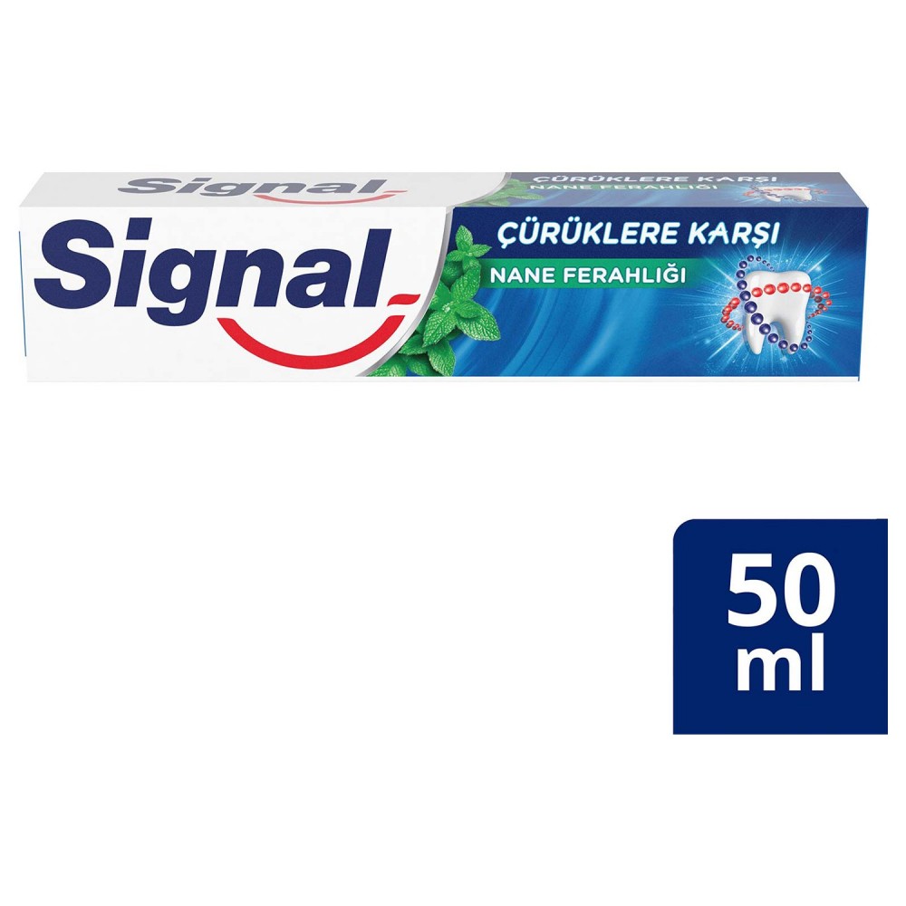 SİGNAL ÇÜRÜKLERE KARŞI DİŞ MACUNU 50 ML