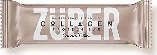 ZÜBER COLLAGEN PROTEIN BAR KAKAO ÇEKİRDEKLİ 35 GR