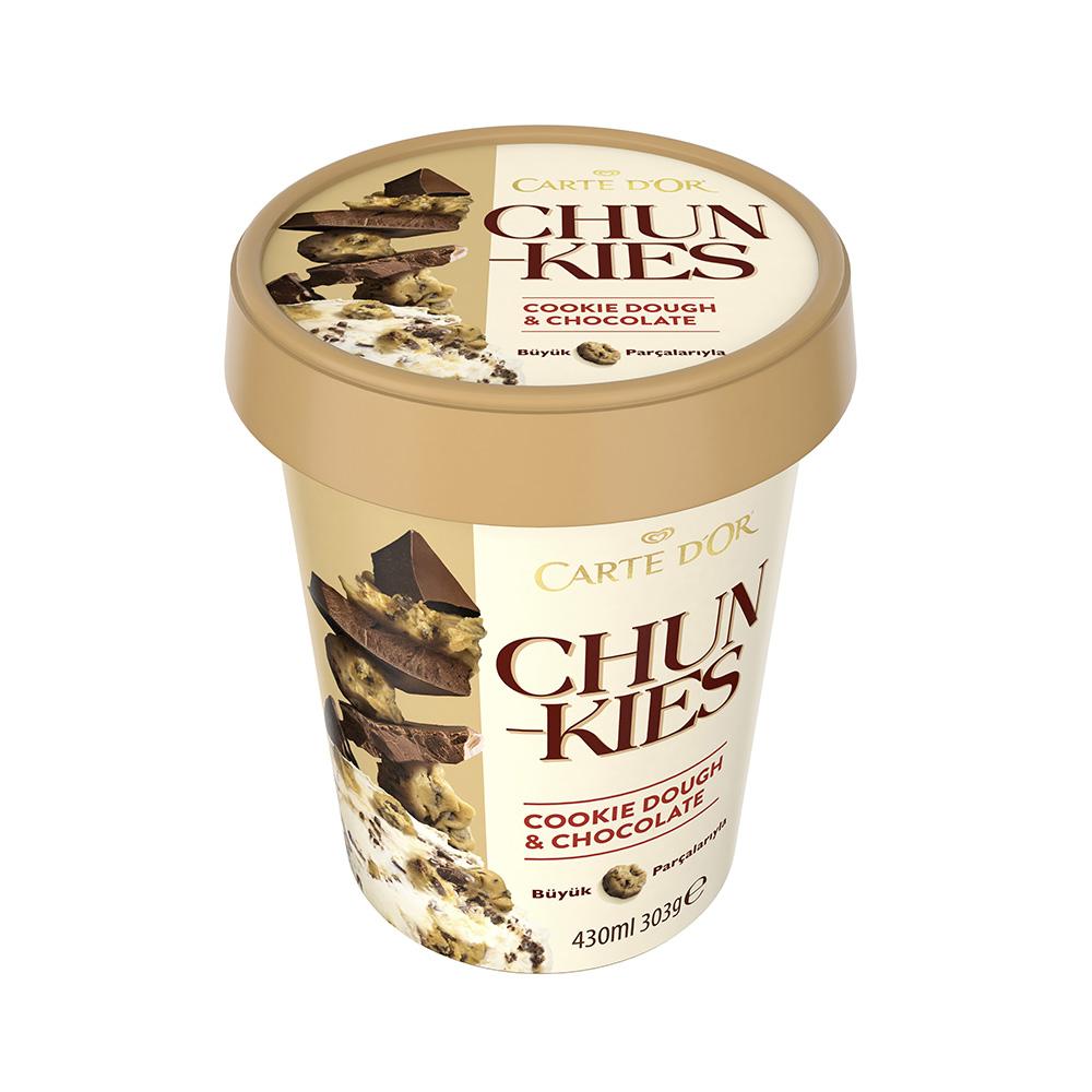 ALGIDA CARTEDOR CHUNKIES VANILYA 430 ML 