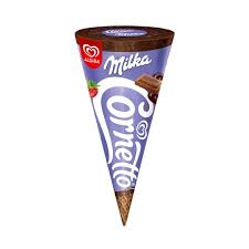 ALGIDA CORNETTO DISC MILKA 130 ML