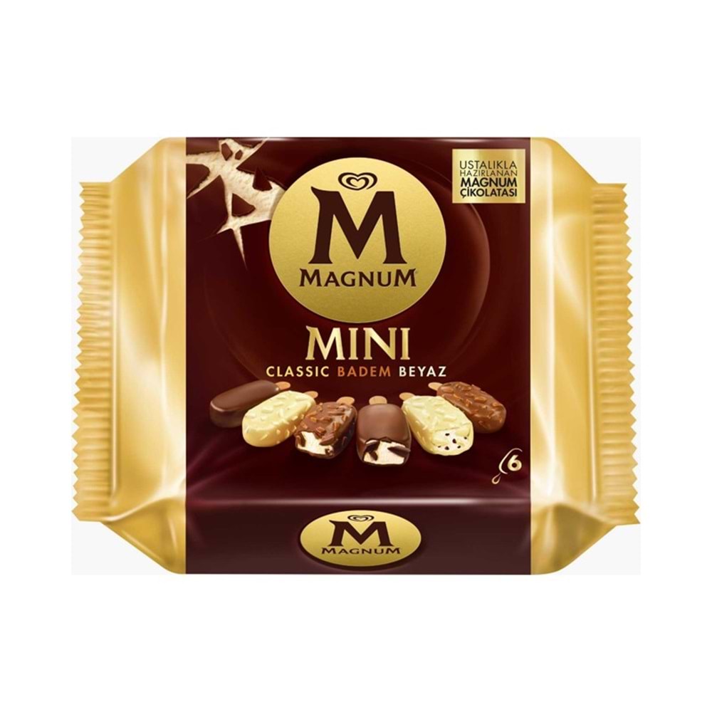 ALGIDA MAGNUM MINI CLASSIC BADEM 330 ML