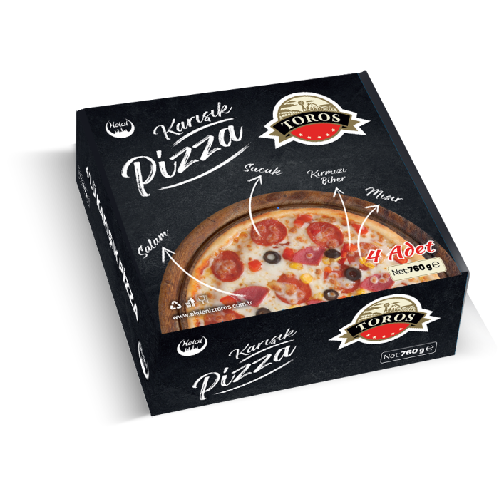 TOROS KARIŞIK PİZZA 680 GR