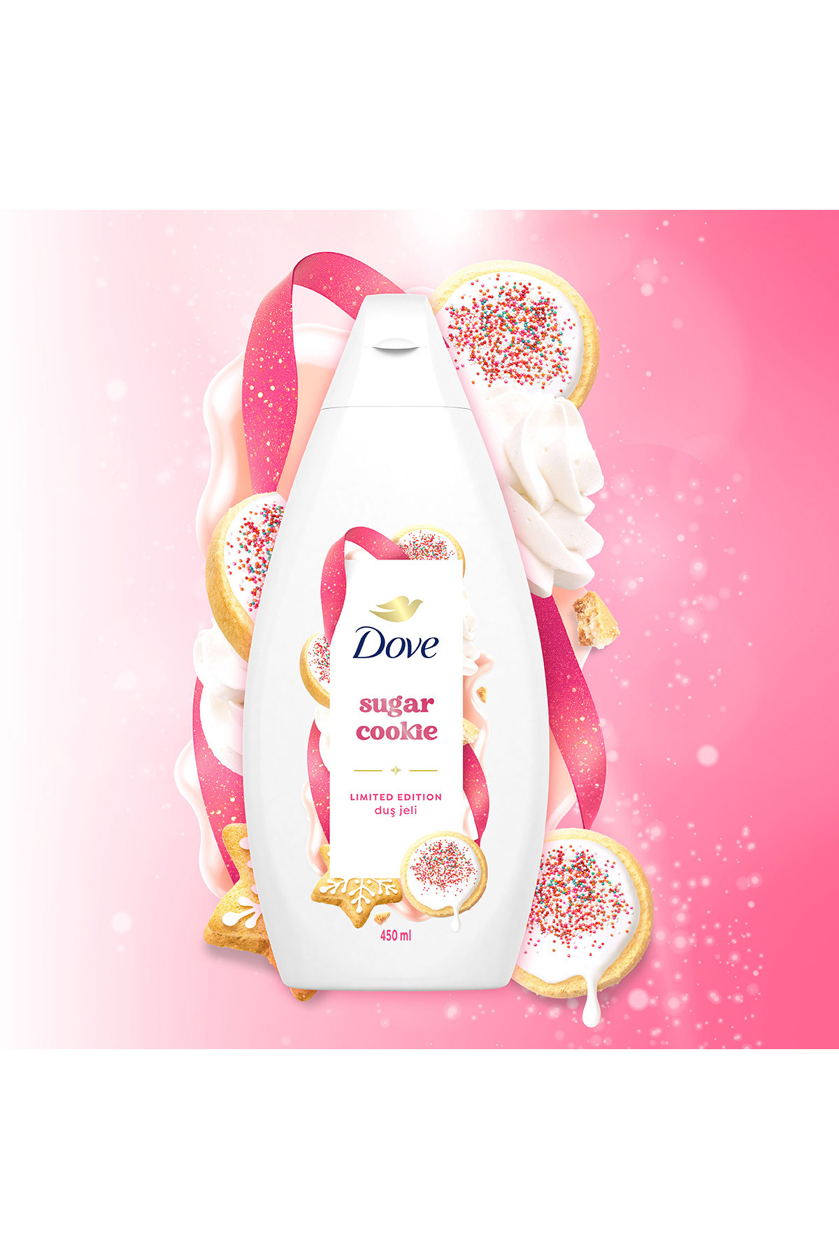 DOVE SUGAR COOKIE DUŞ JELİ 450 ML