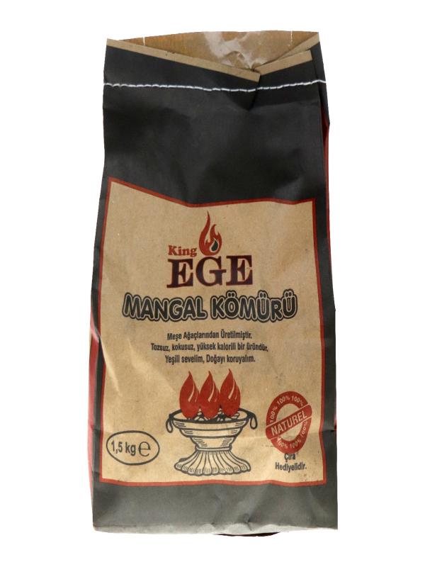 EGE ORJİNAL MEŞE MANGAL KÖMÜRÜ 1,5 KG 