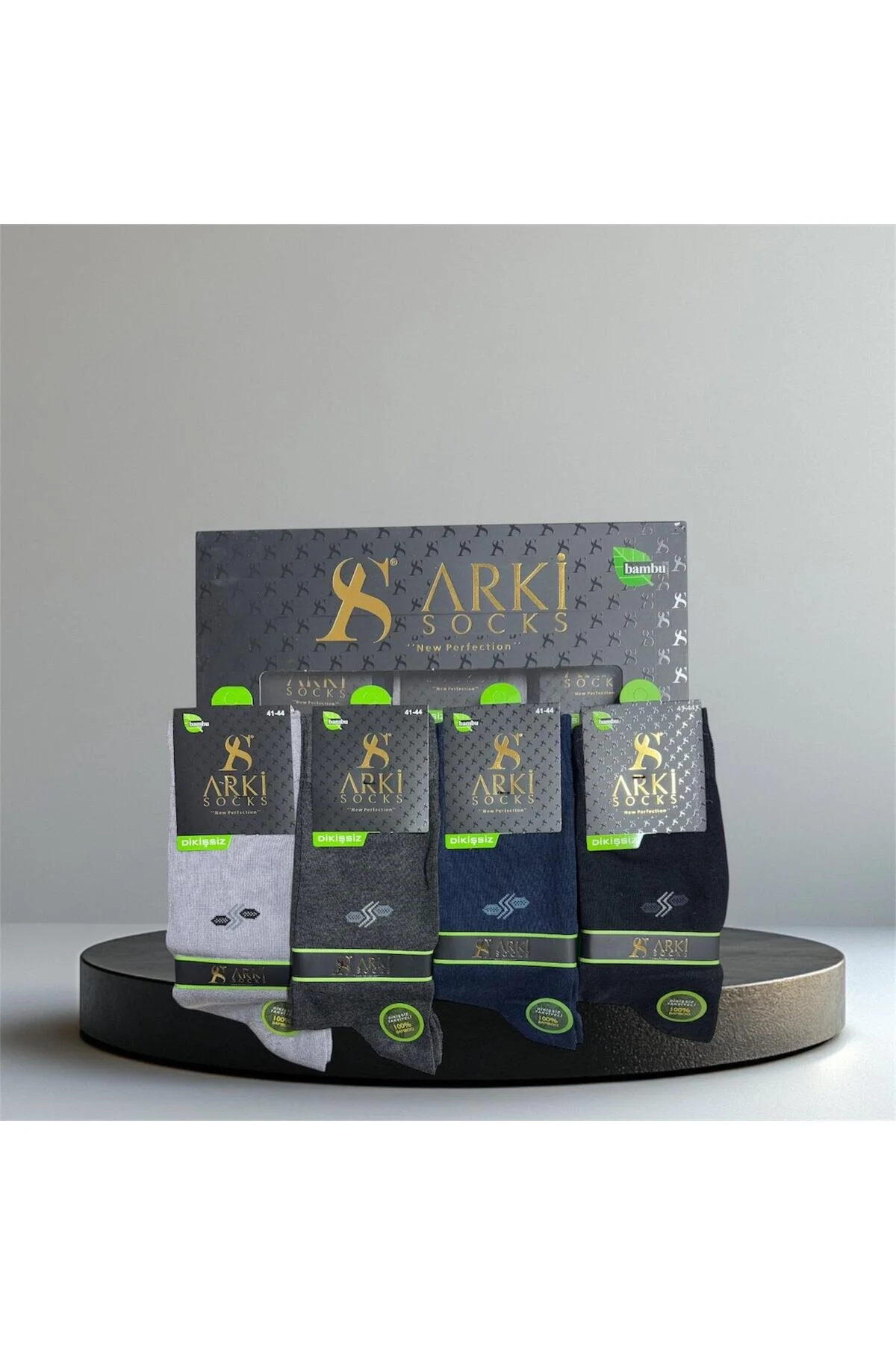 ARKİ SOCKS DİKİŞSİZ ERKEK ÇORAP 41-44
