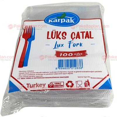 KARPAK LÜKS ÇATAL 100 ADET