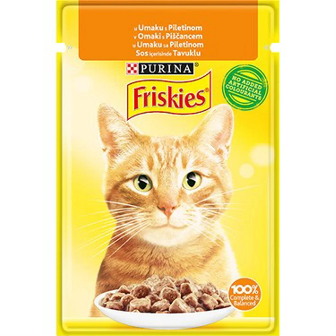 PURINA FRISKIES TAVUKLU KEDİ ÖDÜL MAMASI 85 GR