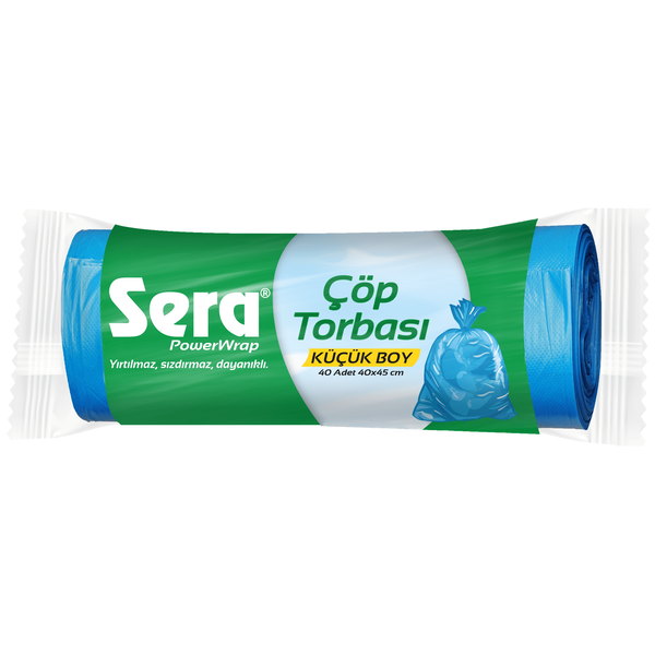 SERA KÜÇÜK BOY ÇÖP TORBASI 40 ADET