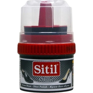 SİTİL SİYAH AYAKKABI BOYASI 50 ML