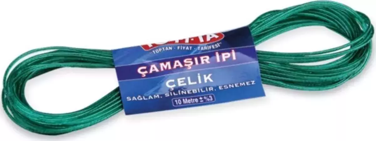 TOFİTA ÇELİK ÇAMAŞIR İPİ 10 METRE