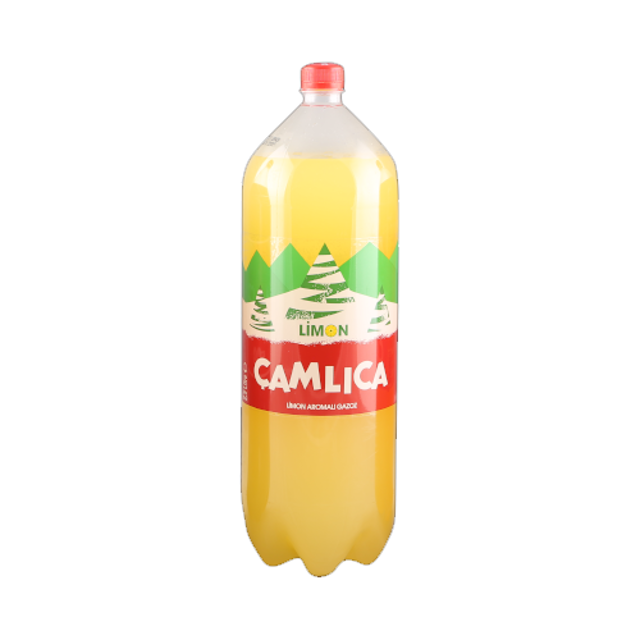 ÇAMLICA LİMON AROMALI GAZOZ 2,5 LT ( SARI )