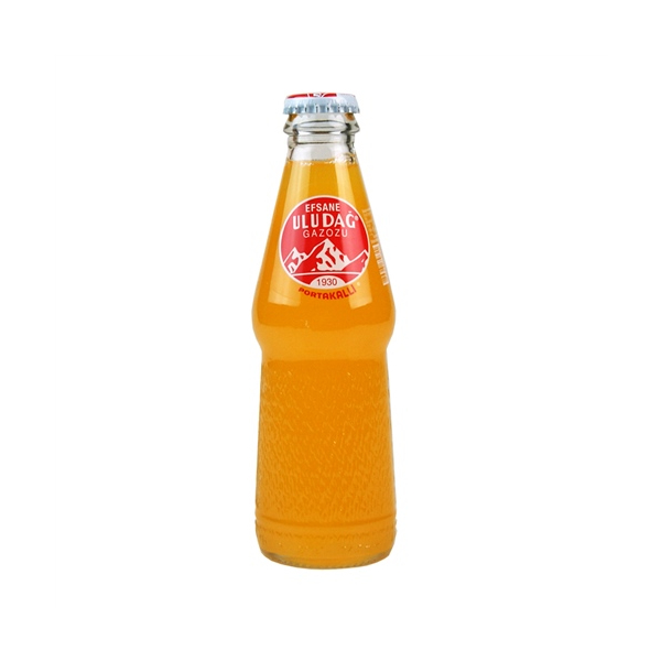 ULUDAĞ PORTAKALLI GAZOZ 250 ML CAM ŞİŞE