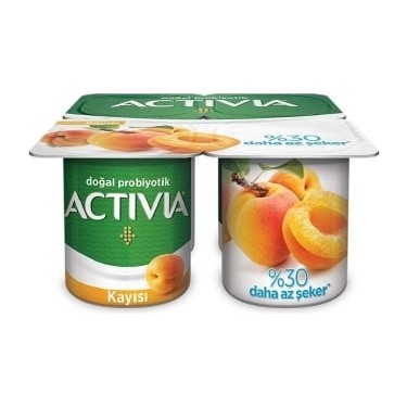 ACTİVİA KAYISI 4*100 GR
