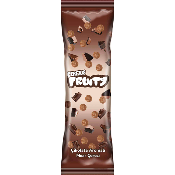 ÇEREZOS FRUITY ÇİKOLATA AROMALI MISIR ÇEREZİ 26 GR