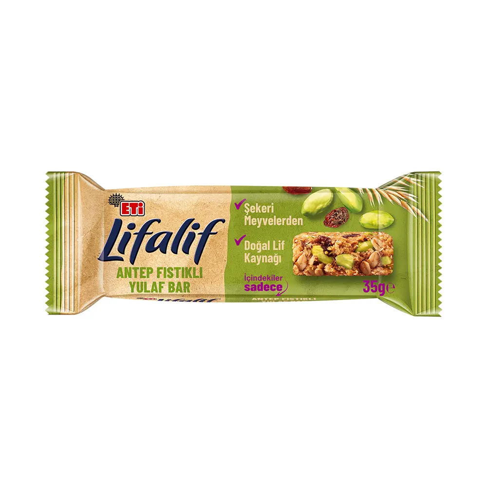 ETİ LİFALİFT ANTEP FISTIKLI YULAF BAR 35 GR