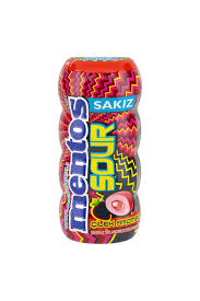 MENTOS  SOUR ÇİLEK AROMALI SAKIZ 30 GR