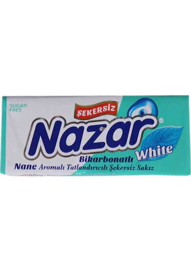 NAZAR NANE AROMALI WHITE  SAKIZ 5 Lİ